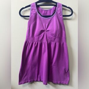 Purple Athletic Tank Sz Large